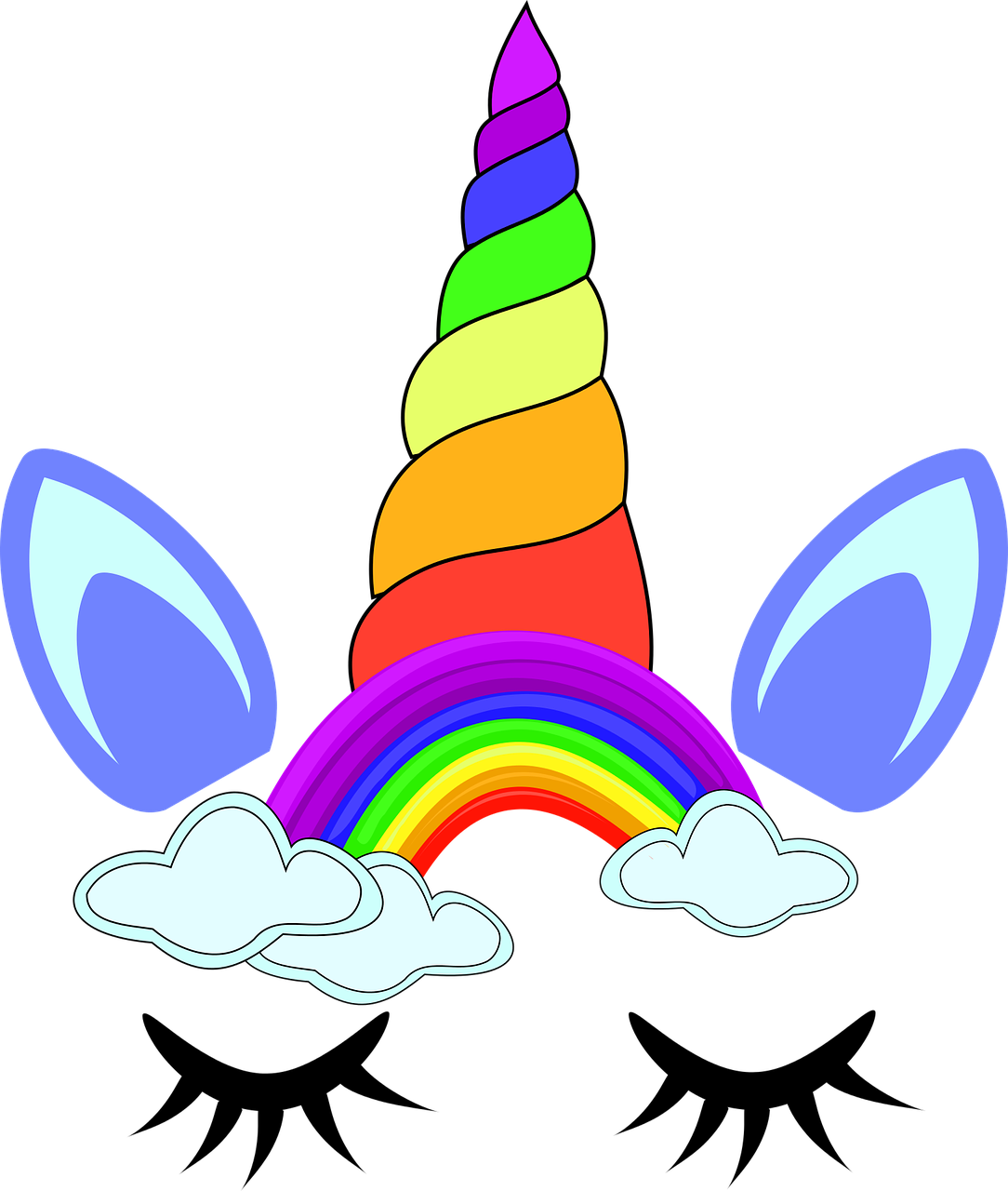 Einhorn rainbow