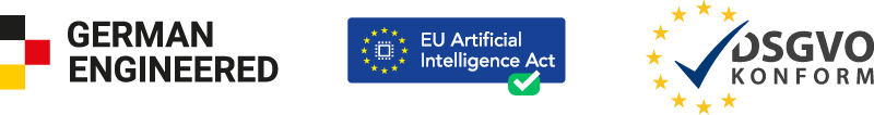 Sidekick ist made in Germany. Zusätzlich ist SideKick EU Artificial Itelligence sowie DSGVO-konform.