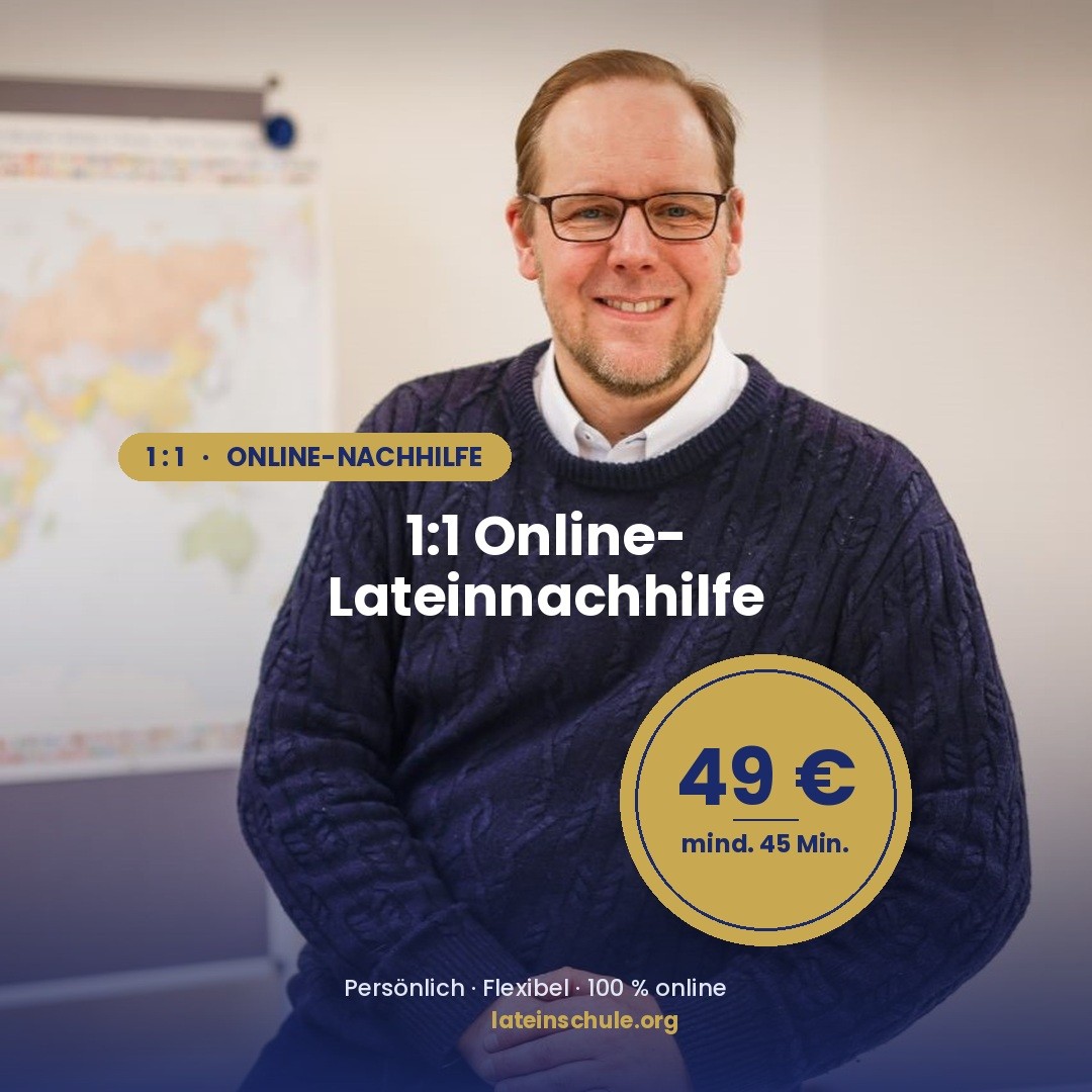 Latein online Nachhilfe