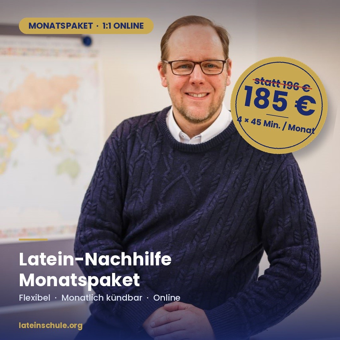 Latein online Nachhilfe