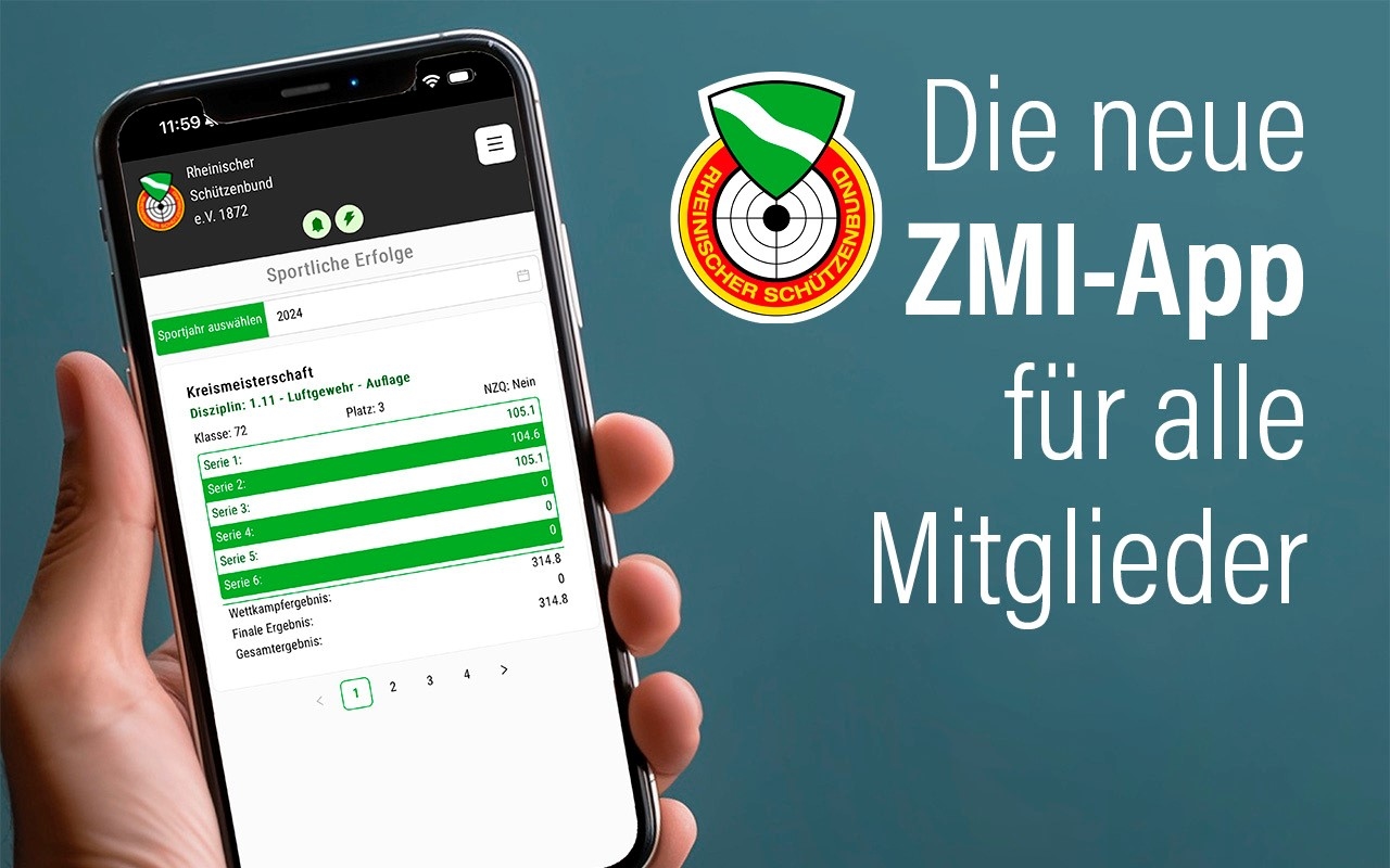 DIE RSB ZMI-APP IST AB SOFORT VERFÜGBAR