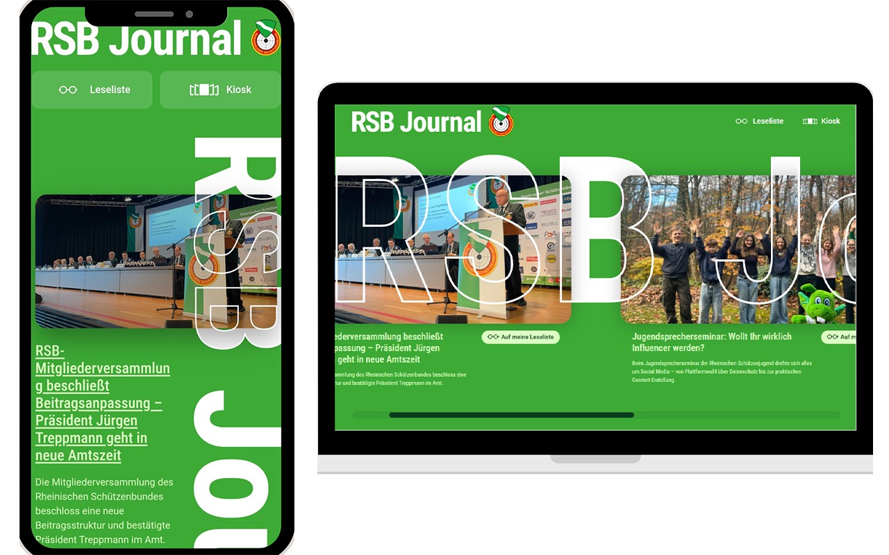 ALLES IM KLICK - AUSGABE VIER DES DIGITALEN RSB-JOURNALS JETZT ONLINE!