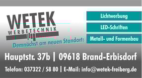 Impressum | WETEK Freiberg GmbH