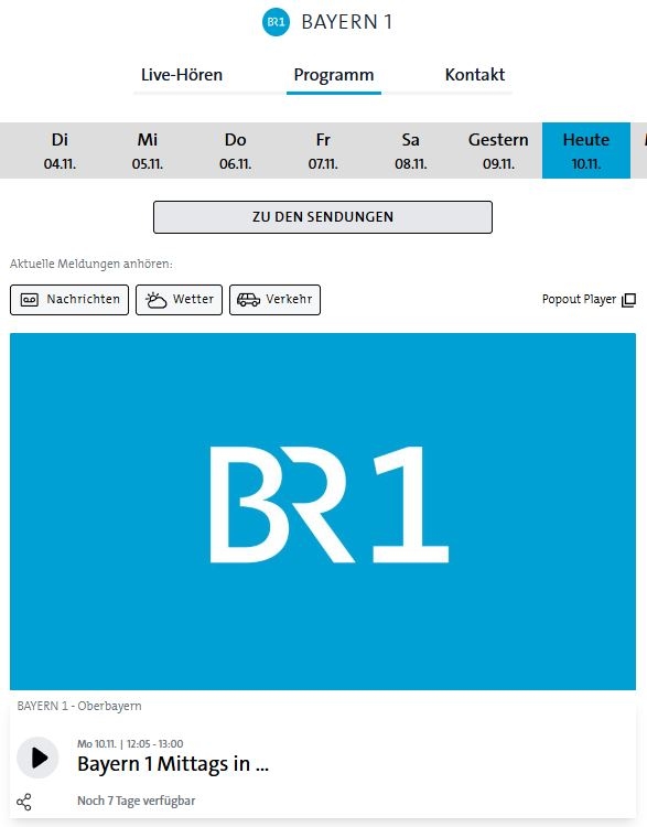 In "BR1 am Mittag": Trauercafé von Heidi Weisslein und Steffi Hänel - 10.11.25
