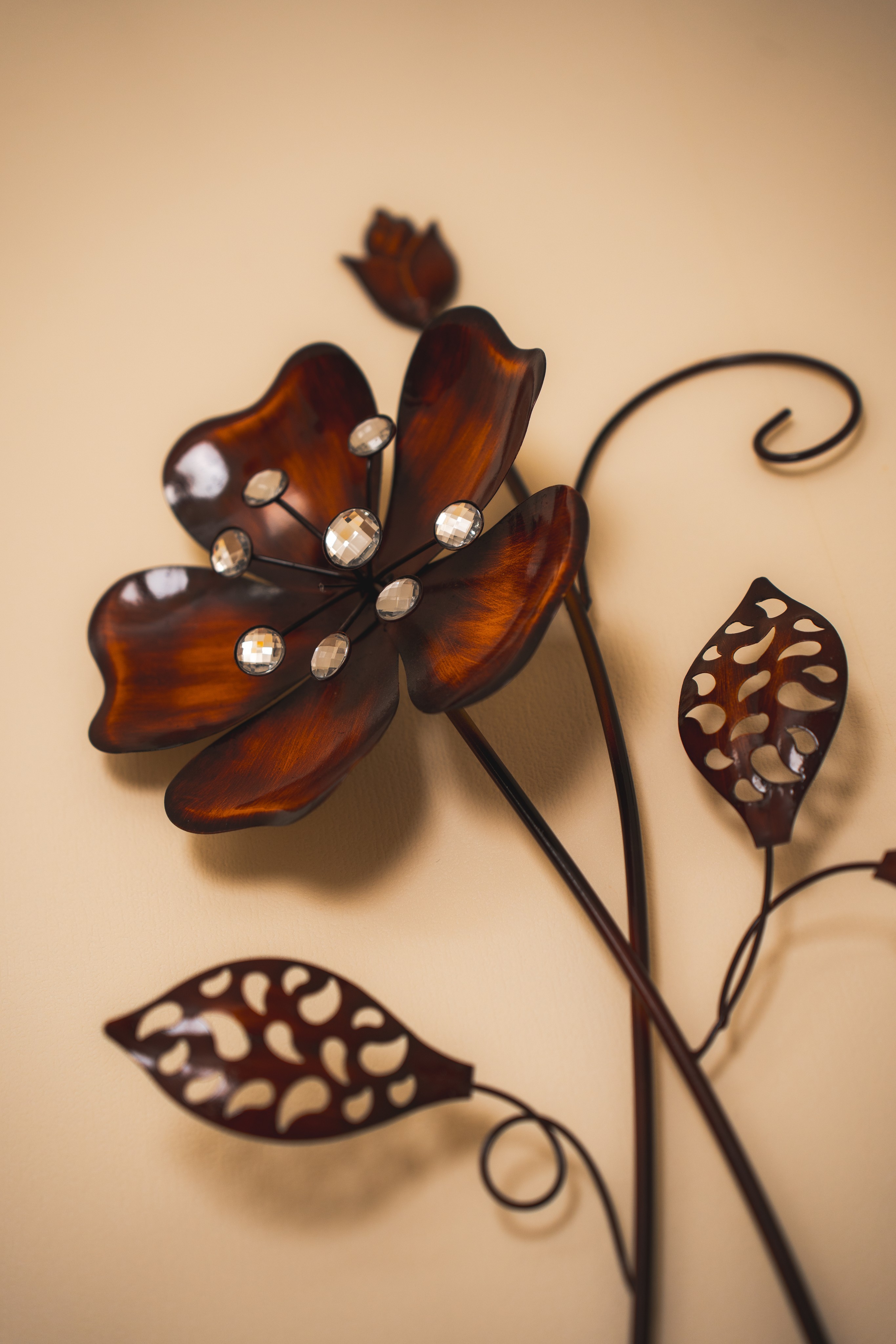 Wanddeko in der Naturheilpraxis von Wilma Kreß