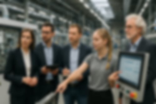 ATEX Leitbild Wert 1 Bild Team in der Produktion