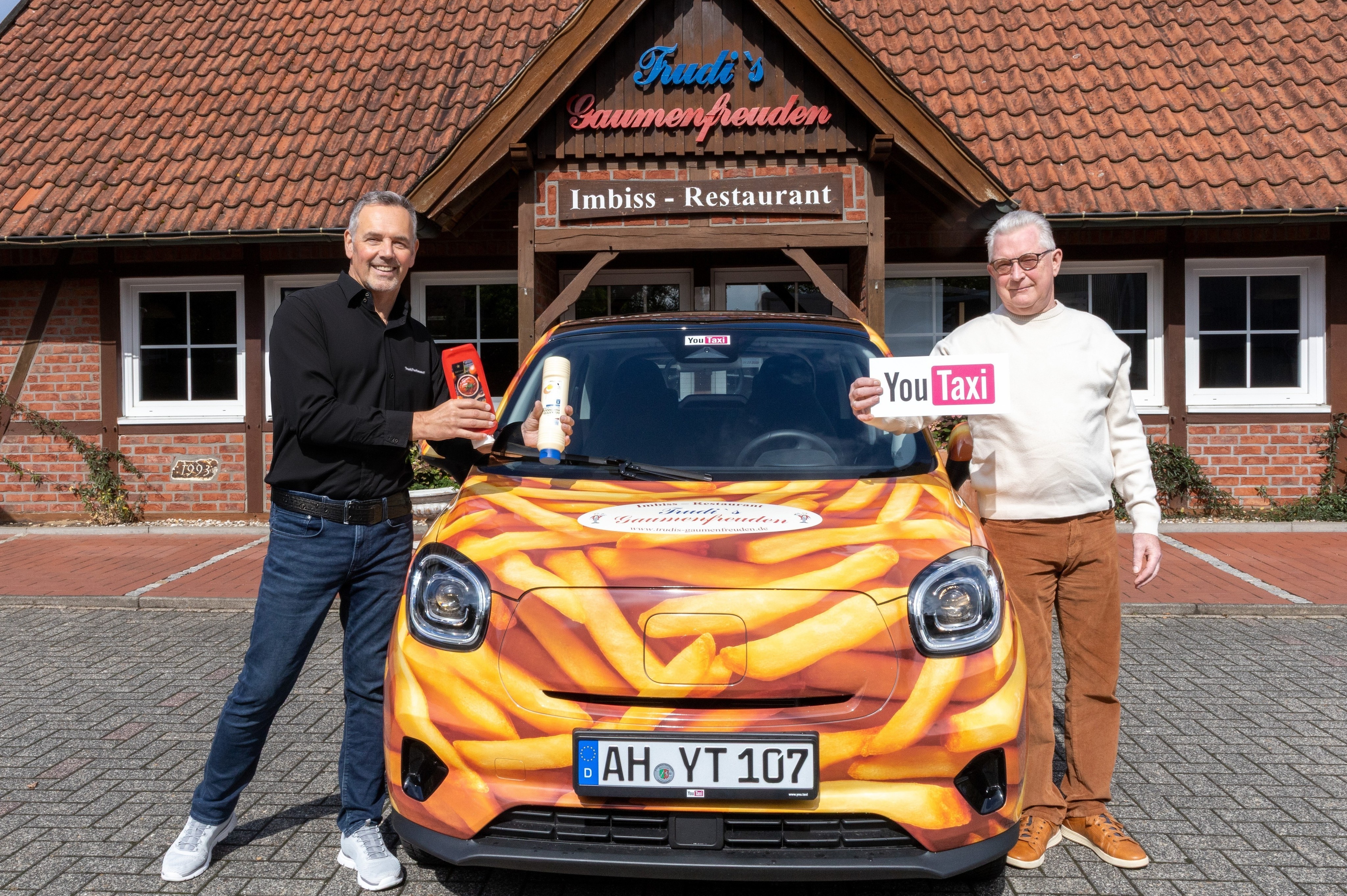 Das YouTaxi von Engels Goldschmiede